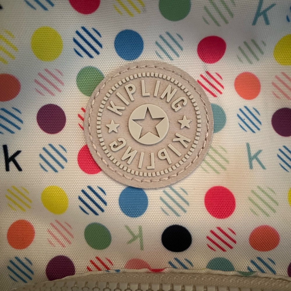 Kipling Multicolor Dot Backpack - Picture 3 of 6